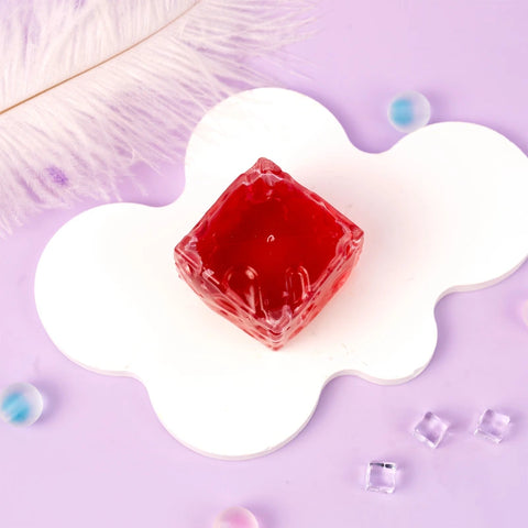 Pawtoto 야광 빙산 스퀴시 장난감 수제 식품 등급 실리콘 크리미 클레이 느낌 부드럽고 빠른 반동