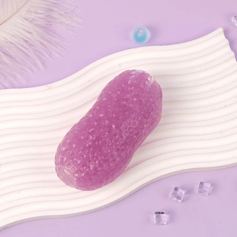 Pawtoto 야광 빙산 스퀴시 장난감 수제 식품 등급 실리콘 크리미 클레이 느낌 부드럽고 빠른 반동