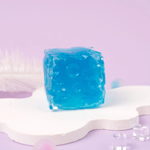 Pawtoto 야광 빙산 스퀴시 장난감 수제 식품 등급 실리콘 크리미 클레이 느낌 부드럽고 빠른 반동