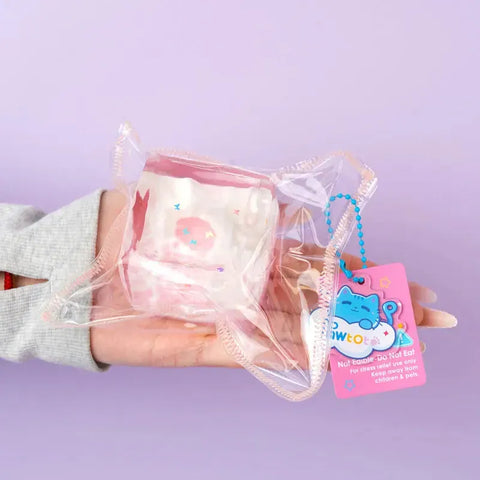 Pawtoto 야광 빙산 스퀴시 장난감 수제 식품 등급 실리콘 크리미 클레이 느낌 부드럽고 빠른 반동