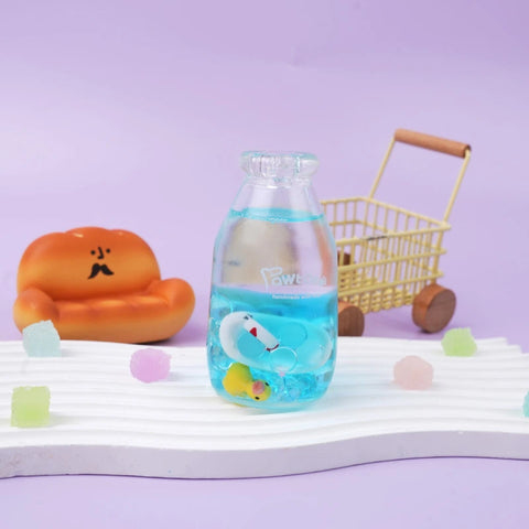 Pawtoto 야광 빙산 스퀴시 장난감 수제 식품 등급 실리콘 크리미 클레이 느낌 부드럽고 빠른 반동