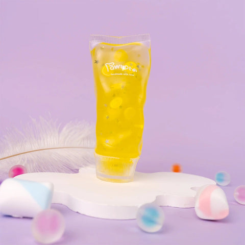 Pawtoto 야광 빙산 스퀴시 장난감 수제 식품 등급 실리콘 크리미 클레이 느낌 부드럽고 빠른 반동
