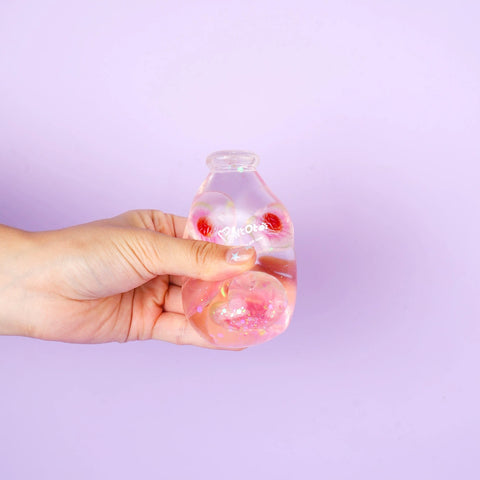 Pawtoto 야광 빙산 스퀴시 장난감 수제 식품 등급 실리콘 크리미 클레이 느낌 부드럽고 빠른 반동