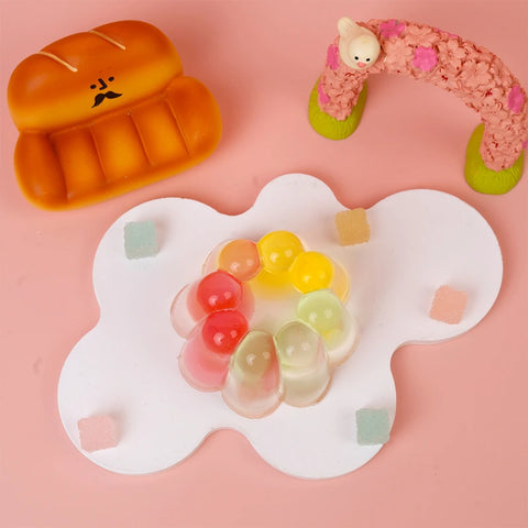 포토토 갤럭시 큐브 말랑이 장난감 수제 푸드 그레이드 실리콘 크리미 클레이 느낌 부드럽고 빠른 복원력