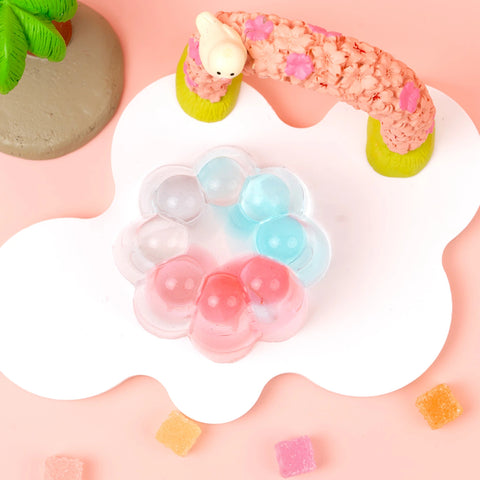 포토토 갤럭시 큐브 말랑이 장난감 수제 푸드 그레이드 실리콘 크리미 클레이 느낌 부드럽고 빠른 복원력