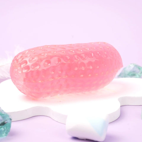 Pawtoto 야광 빙산 스퀴시 장난감 수제 식품 등급 실리콘 크리미 클레이 느낌 부드럽고 빠른 반동