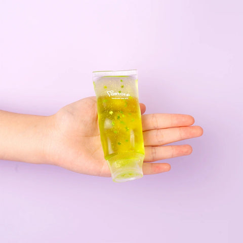 Pawtoto 야광 빙산 스퀴시 장난감 수제 식품 등급 실리콘 크리미 클레이 느낌 부드럽고 빠른 반동