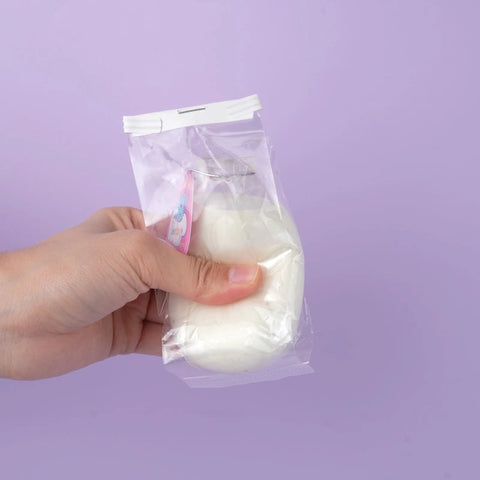 Pawtoto 야광 빙산 스퀴시 장난감 수제 식품 등급 실리콘 크리미 클레이 느낌 부드럽고 빠른 반동