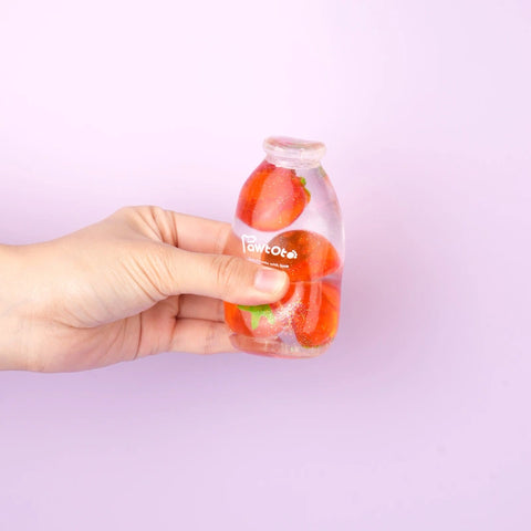 Pawtoto 야광 빙산 스퀴시 장난감 수제 식품 등급 실리콘 크리미 클레이 느낌 부드럽고 빠른 반동