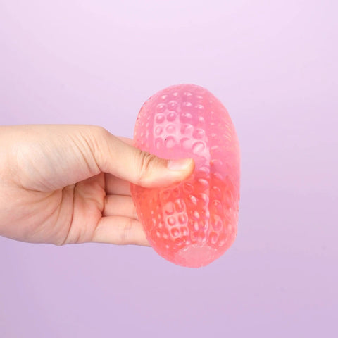 Pawtoto 야광 빙산 스퀴시 장난감 수제 식품 등급 실리콘 크리미 클레이 느낌 부드럽고 빠른 반동