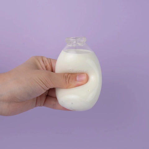 Pawtoto 야광 빙산 스퀴시 장난감 수제 식품 등급 실리콘 크리미 클레이 느낌 부드럽고 빠른 반동