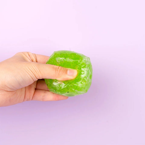 Pawtoto 야광 빙산 스퀴시 장난감 수제 식품 등급 실리콘 크리미 클레이 느낌 부드럽고 빠른 반동