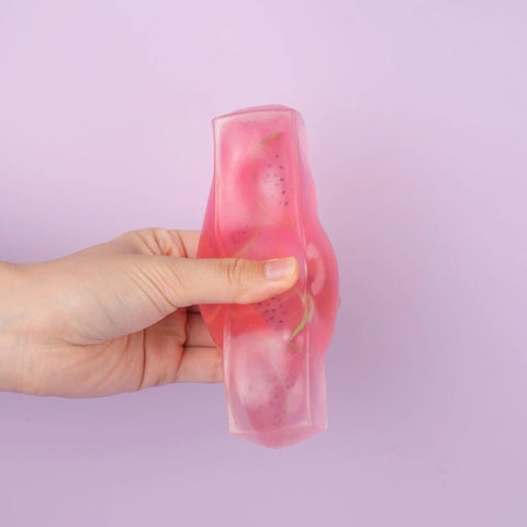 Pawtoto 야광 빙산 스퀴시 장난감 수제 식품 등급 실리콘 크리미 클레이 느낌 부드럽고 빠른 반동