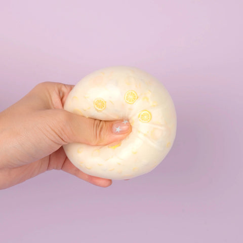 Pawtoto 야광 빙산 스퀴시 장난감 수제 식품 등급 실리콘 크리미 클레이 느낌 부드럽고 빠른 반동