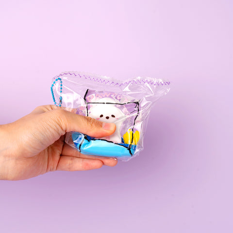 Pawtoto 야광 빙산 스퀴시 장난감 수제 식품 등급 실리콘 크리미 클레이 느낌 부드럽고 빠른 반동