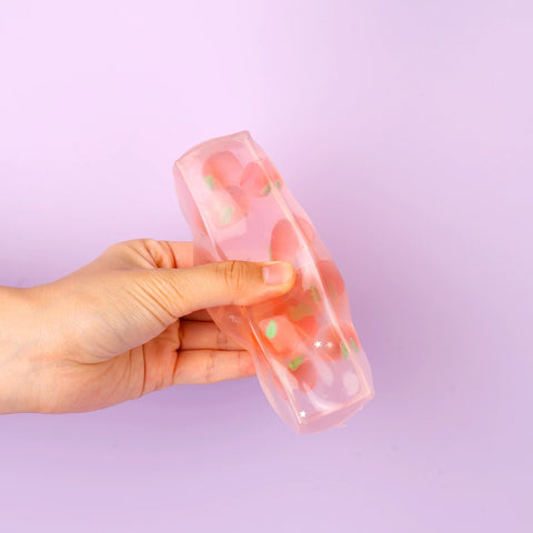 Pawtoto 야광 빙산 스퀴시 장난감 수제 식품 등급 실리콘 크리미 클레이 느낌 부드럽고 빠른 반동