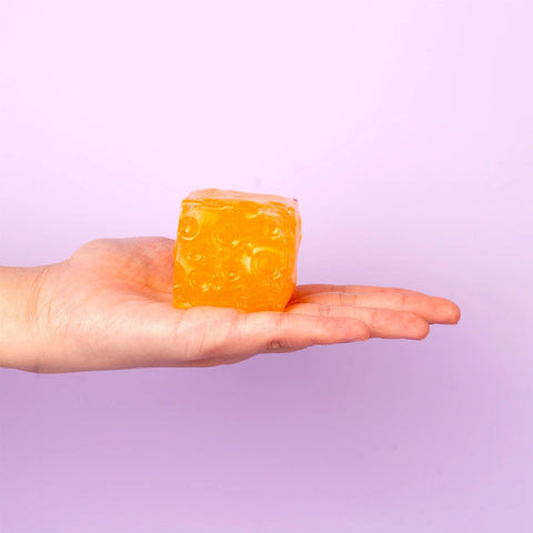 Pawtoto 야광 빙산 스퀴시 장난감 수제 식품 등급 실리콘 크리미 클레이 느낌 부드럽고 빠른 반동