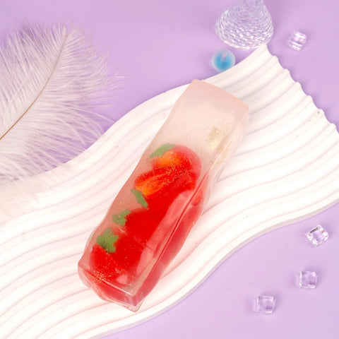 Pawtoto 야광 빙산 스퀴시 장난감 수제 식품 등급 실리콘 크리미 클레이 느낌 부드럽고 빠른 반동