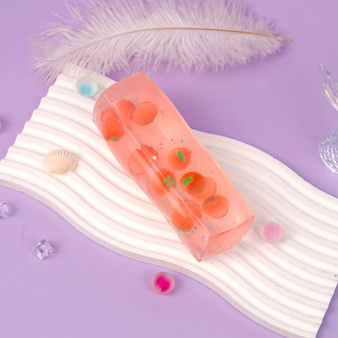 Pawtoto 야광 빙산 스퀴시 장난감 수제 식품 등급 실리콘 크리미 클레이 느낌 부드럽고 빠른 반동