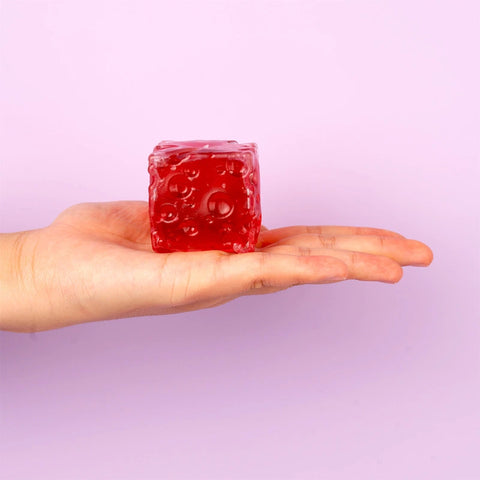 Pawtoto 야광 빙산 스퀴시 장난감 수제 식품 등급 실리콘 크리미 클레이 느낌 부드럽고 빠른 반동