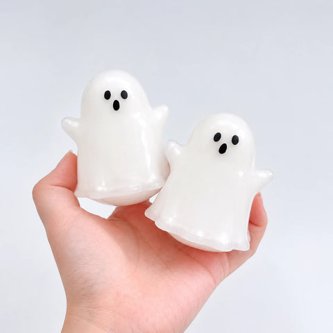 Pawtoto 야광 빙산 스퀴시 장난감 수제 식품 등급 실리콘 크리미 클레이 느낌 부드럽고 빠른 반동