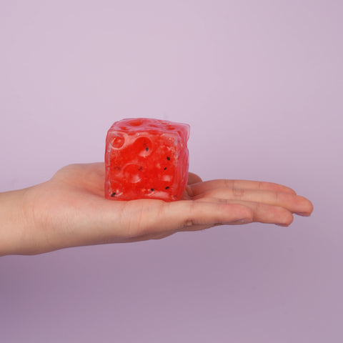 Pawtoto 야광 빙산 스퀴시 장난감 수제 식품 등급 실리콘 크리미 클레이 느낌 부드럽고 빠른 반동