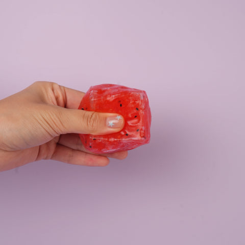 Pawtoto 야광 빙산 스퀴시 장난감 수제 식품 등급 실리콘 크리미 클레이 느낌 부드럽고 빠른 반동