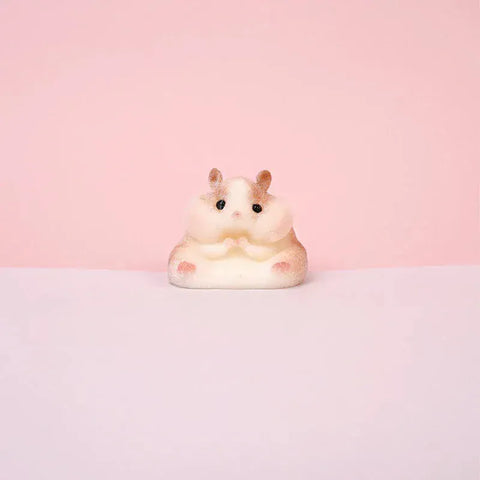 파우토토 솜털 햄스터 스퀴시 장난감 수제 식품 등급 실리콘 크리미 클레이 느낌 부드럽고 빠른 회복