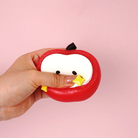 파우토토 발렌타인데이 로맨틱 로즈 스퀴시 토이 수제 식품 등급 실리콘 크리미 클레이 느낌 부드러움 빠른 복원력