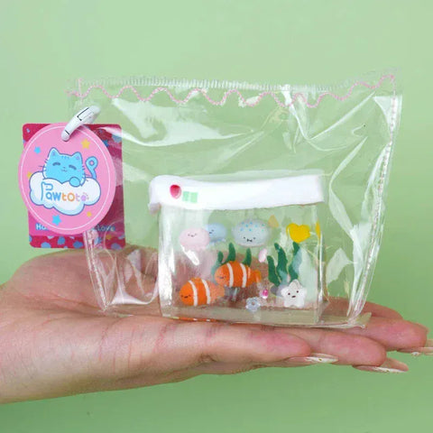 파우토토 마린 비오토프 말랑이 토이 핸드메이드 식품 등급 실리콘 크리미 클레이 느낌 부드러운 빠른 복원력